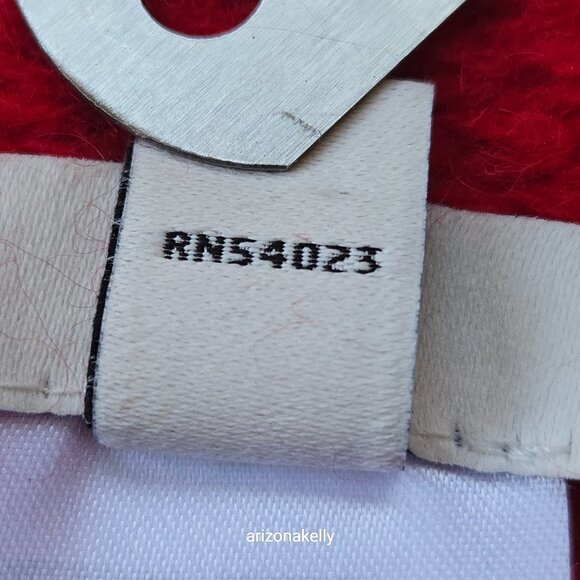 NWOT Banana Republic Wool Cashmere Brushed Scarf Red Sunset - Picture 6 of 16